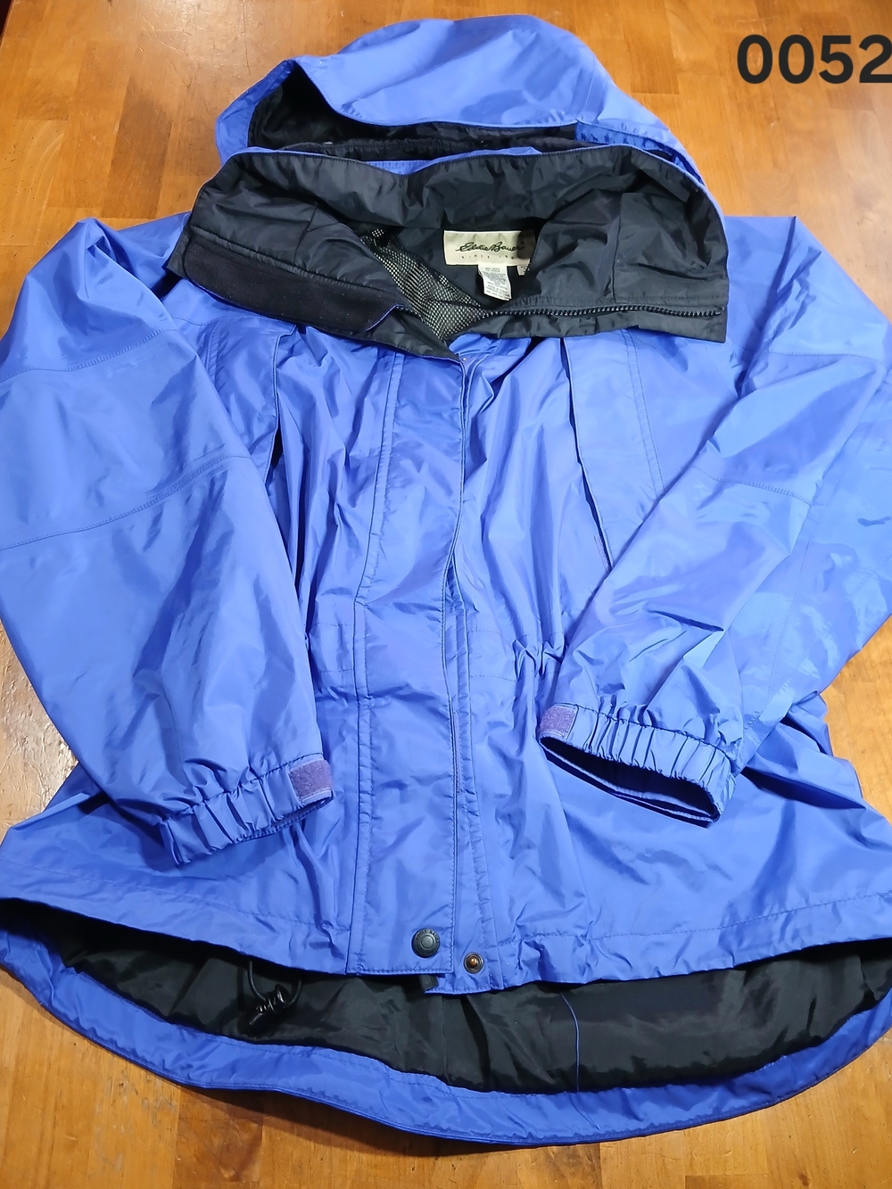 Eddie Bauer GORE Tex Weatherproof Jacket Indigo Blue Women's Medium